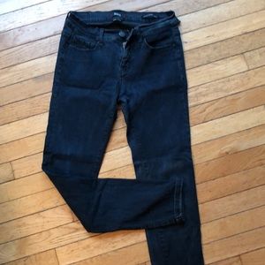 BDG mid rise cigarette ankle black jeans 28x30 L